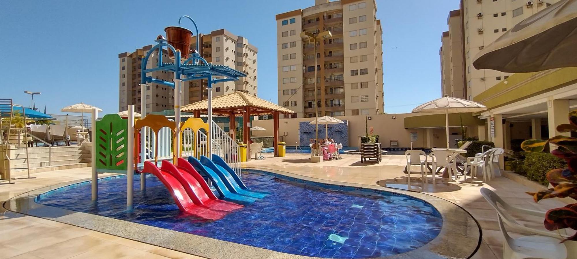 Prive Das Thermas I Caldas Novas - Achei Ferias - Com Roupa De Cama Εξωτερικό φωτογραφία